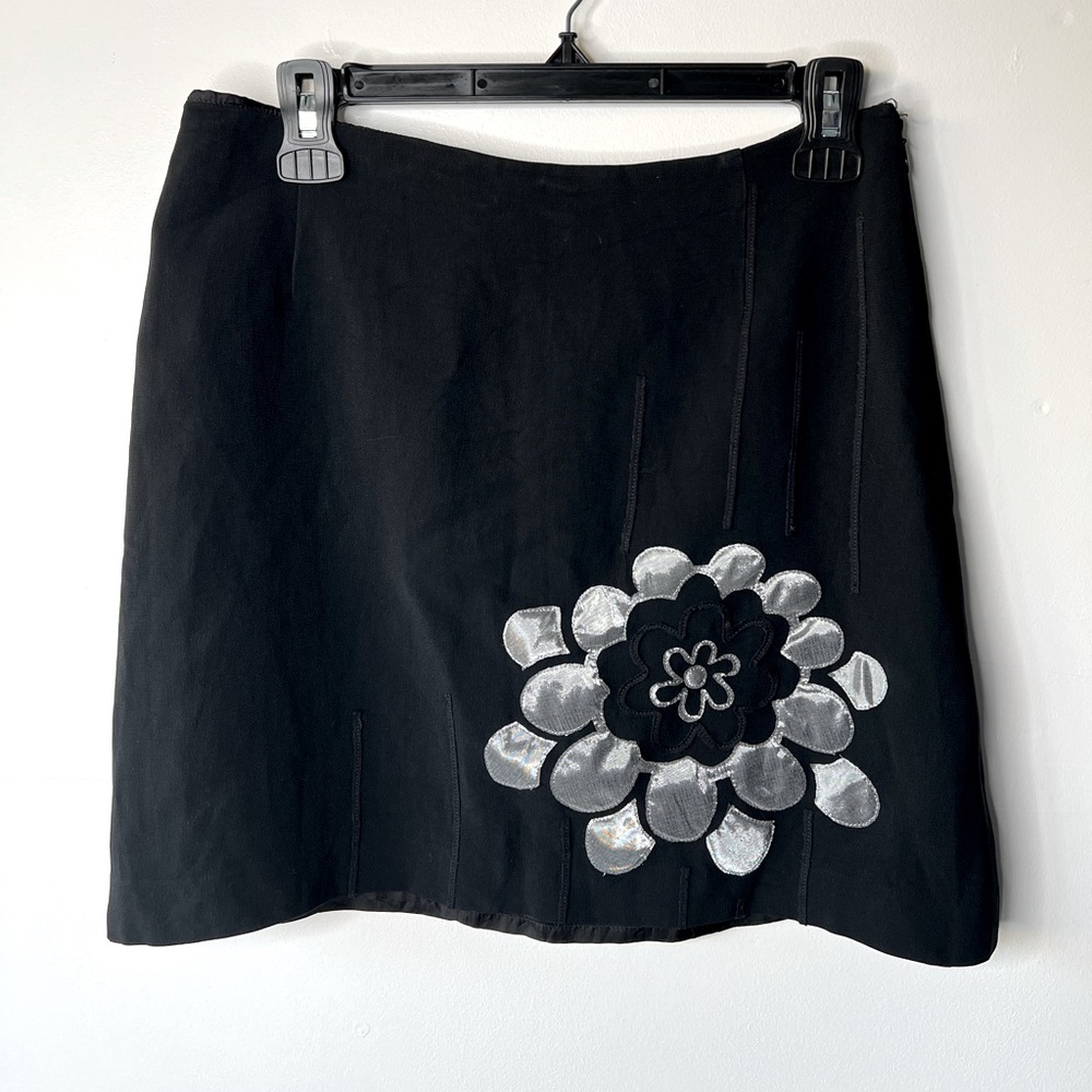 Cheap & Chic by Moschino Vintage Flower Skirt, S